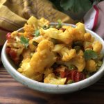 Curry de chou-fleur et de petits pois